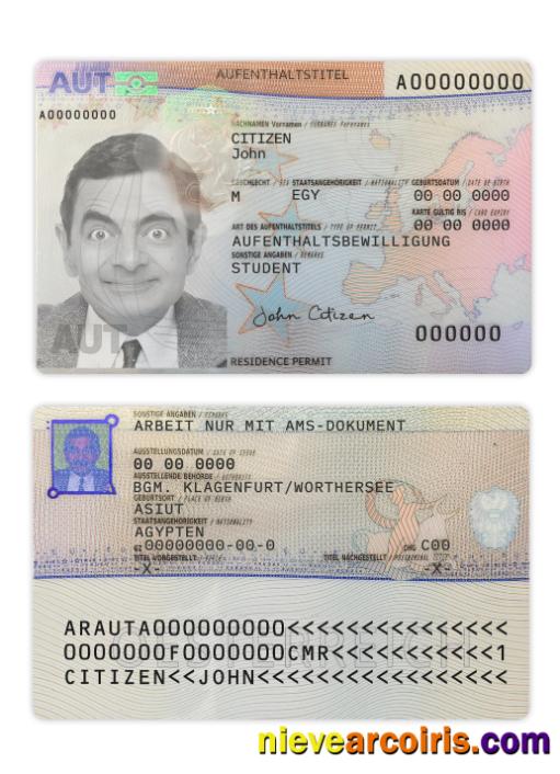 Austria residence permit 2023-present